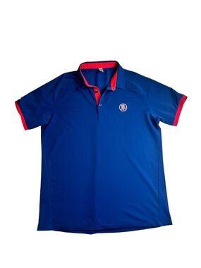 UNRL x Barstool Sports Golf Polo Dark Blue Size Large